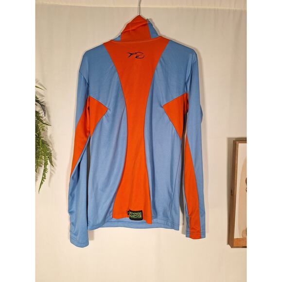 Fish Hide Sports Wear Men's Fishing Long-Sleeve Shirt Medium - Picture 3 of 4